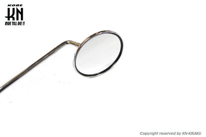 メッキバックミラー 左右正ネジ8mm【左右セット】