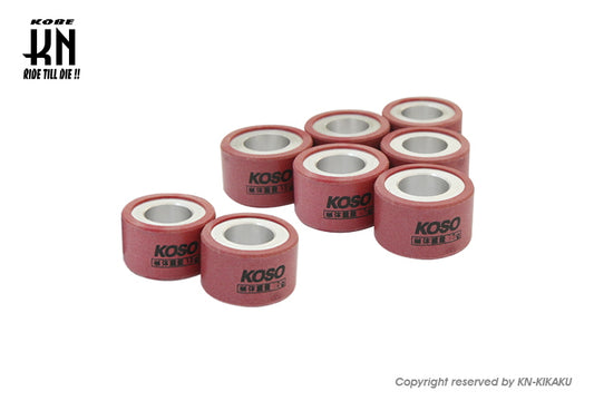 KOSO ウエイトローラー 25×15(14.9)【14G】8コ入り