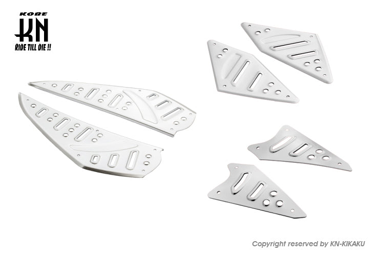 KOSO シグナスX【4型】  フロアボードセット【シルバー】