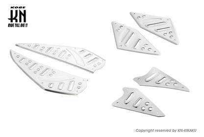 KOSO シグナスX【4型】  フロアボードセット【シルバー】