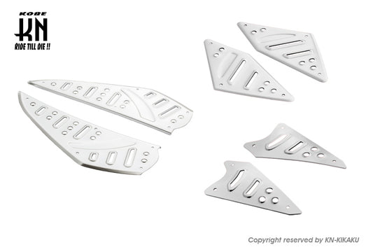 KOSO シグナスX【4型】  フロアボードセット【シルバー】