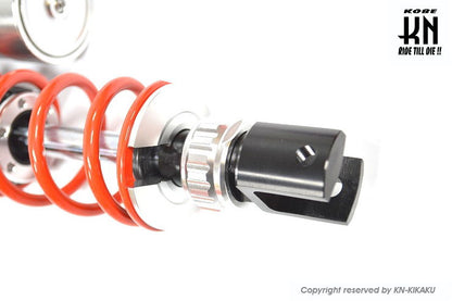 RCB 305mm リアショック減衰調整付【DB-2】シルバー/レッド【AEROX155,NVX155】