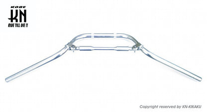 汎用アルミハンドルバー【22.2mm/ミドルタイプ】ハンドルブレス付