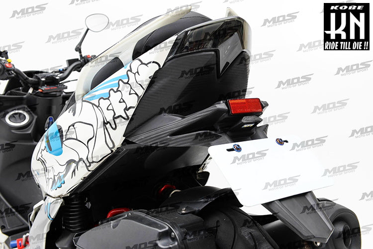 MOS カーボン柄 リアフェンダー【マジェスティS/S-MAX】