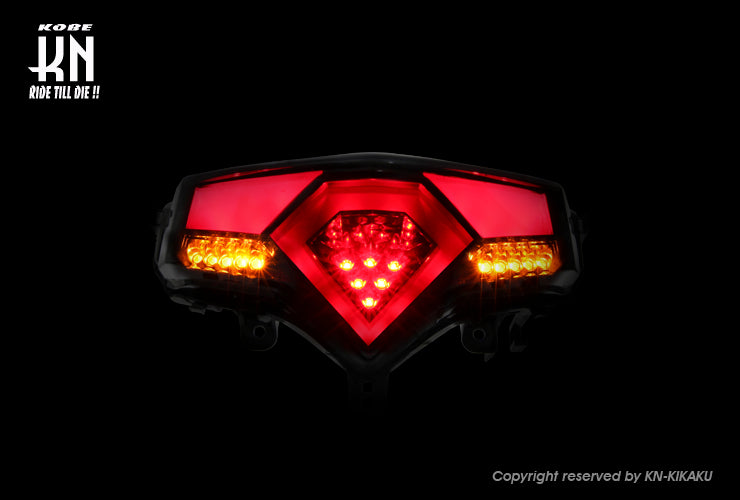 KOSO アンリミテッドLEDテール【オレンジ/レッド/スモーク】マジェスティS/S MAX