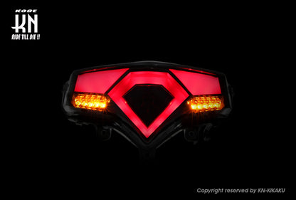 KOSO アンリミテッドLEDテール【オレンジ/レッド/スモーク】マジェスティS/S MAX