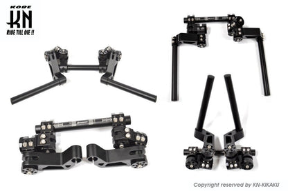RCB TRANSFORMABLE HANDLE【自由自在ハンドルバー】22.2mm【ブラック】