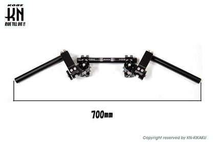 RCB TRANSFORMABLE HANDLE【自由自在ハンドルバー】22.2mm【ブラック】
