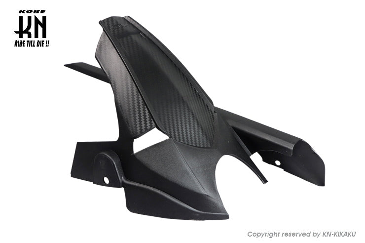 MOS チェーンガイド付リアフェンダー【YZF-R25,R3,MT25,MT3】