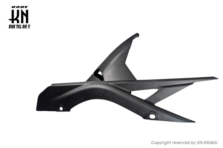 MOS チェーンガイド付リアフェンダー【YZF-R25,R3,MT25,MT3】