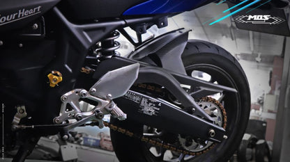 MOS チェーンガイド付リアフェンダー【YZF-R25,R3,MT25,MT3】