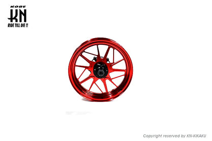 MOS 鍛造アルミホイール前後セット【FF-10】マジェスティS/SMAX/FORCE【レッド】