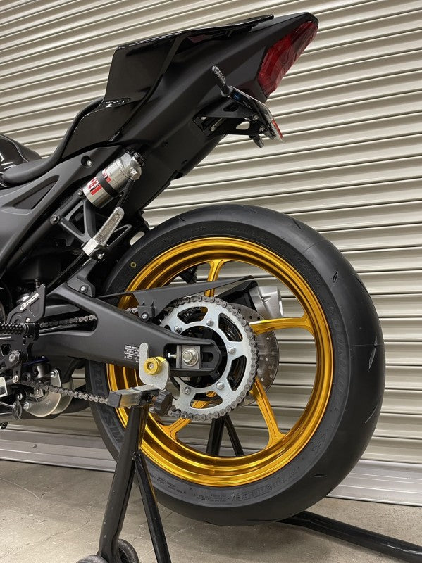 RCB 265mm リアショック減衰調整【YZF-R15/R125/XSR125】DB-2【プレミアムブラック】モノサス