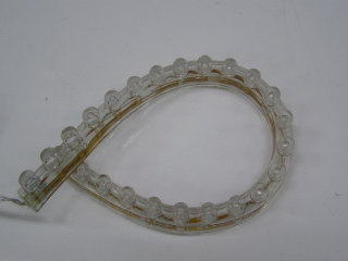 曲がりチューブLED　グリーン 24粒