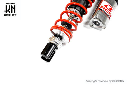 RCB 305mm リアショック減衰調整【AEROX155,NVX155】DB-5【シルバー/レッド】