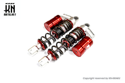 RCB 305mm リアショック【AEROX155,NVX155】EB-2【レッド/ブロンズ】