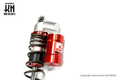 RCB 305mm リアショック【AEROX155,NVX155】EB-2【レッド/ブロンズ】