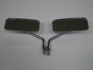 ミニ四角 バックミラー【逆ネジ /8mm】