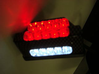 汎用LEDテール【タイプ3】カーボン柄