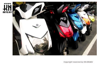 シグナスX 3型【1MS/1YP】ヘッドライトレンズ【レッド】