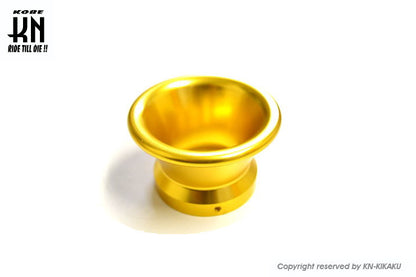 アルミビレットファンネル【汎用】ゴールド【取付内径50mm/高さ45mm】