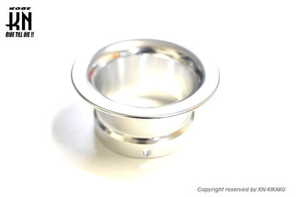 アルミビレットファンネル【汎用】シルバー【取付内径44mm/高さ34mm】