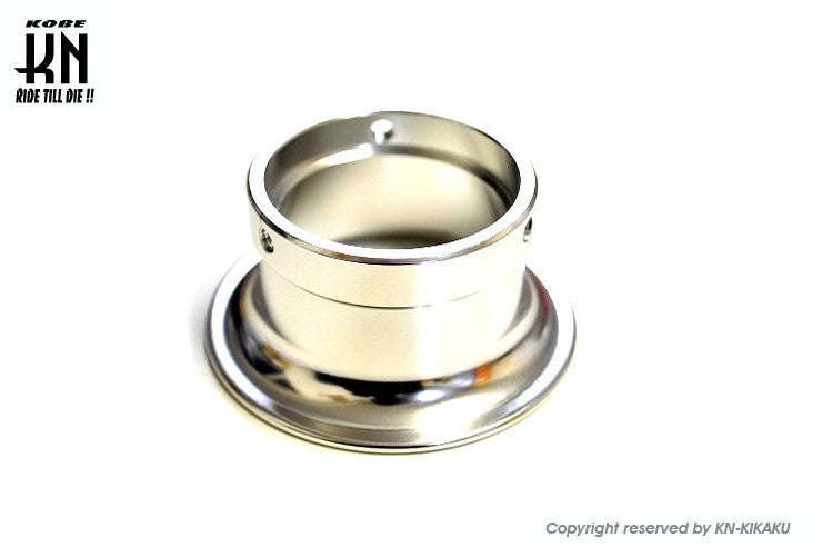 アルミビレットファンネル【汎用】シルバー【取付内径44mm/高さ34mm】