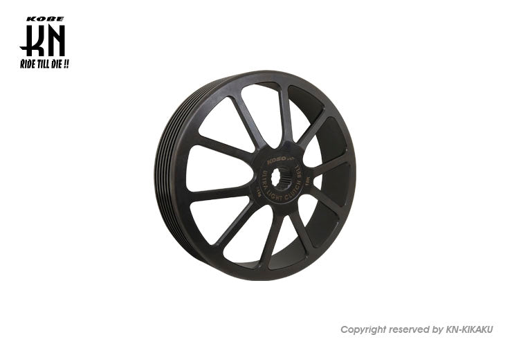 KOSO 超軽量CNCクラッチアウター【マジェスティS/SMAX/FORCE】ブラックアウター