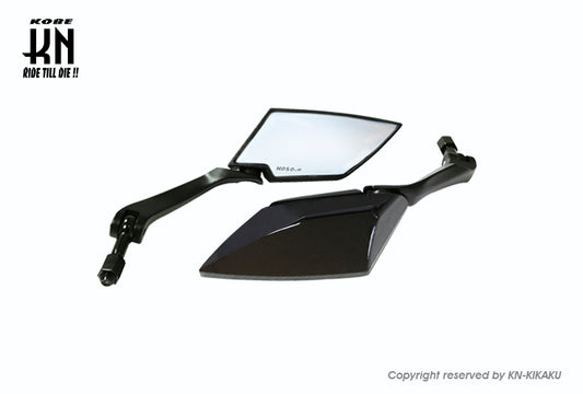 KOSO TTミラー KNバージョン 【ブラック/ブラック】クリアーレンズ