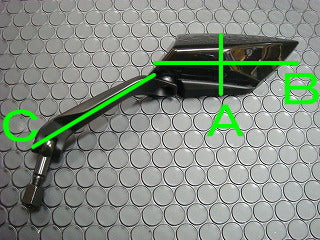 KOSO TTミラー KNバージョン【ツヤなしブラック/シルバー】ブルーレンズ