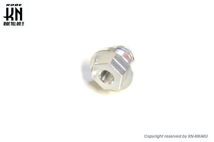 オイルブリーザーアタッチメント台座A【シグナス/PCX/モンキー/グロム/APE/カブ/zoomer】シルバー