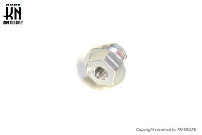 オイルブリーザーアタッチメント台座A【シグナス/PCX/モンキー/グロム/APE/カブ/zoomer】シルバー