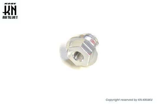 オイルブリーザーアタッチメント台座A【シグナス/PCX/モンキー/グロム/APE/カブ/zoomer】シルバー