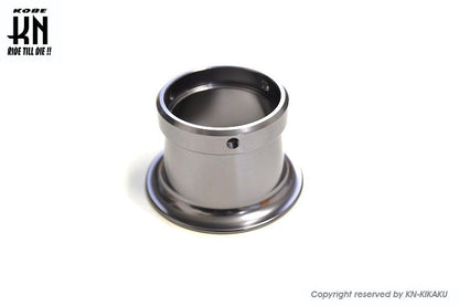 アルミビレットファンネル【汎用】ガンメタ【取付内径43mm/高さ41mm】