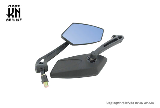 KOSOバックミラー GTミラー　ネジ径 8/10mm【ブルーレンズ】