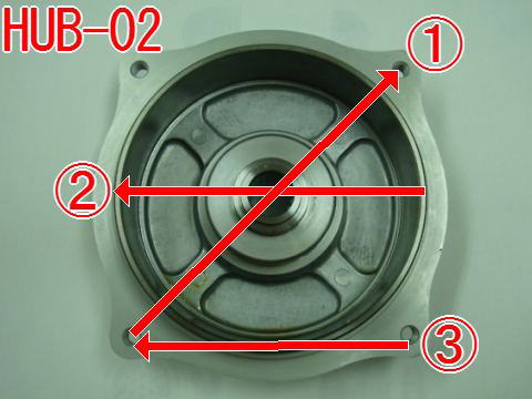 汎用リヤハブ 【BWS100/グランドアクシス】
