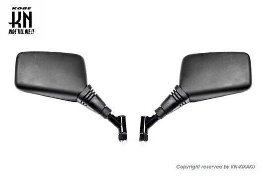 PCZミラー【ブラック】左8mm正ネジ,右8mm逆ネジ【YAMAHA系】