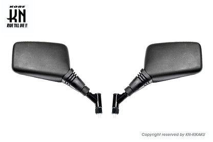 PCZミラー【ブラック】左10mm正ネジ,右10mm逆ネジ【YAMAHA】セット