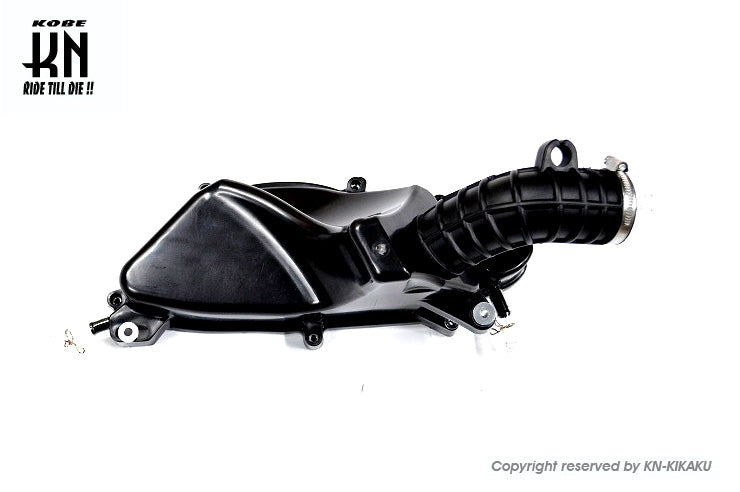 大容量エアクリーナーBOX【シグナスX4型/5型/BWS125/BWSX/BWSR】レッドフィルター