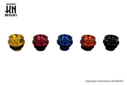 ミッションオイルキャップ 【レッド】タイプ2【ヤマハ系】