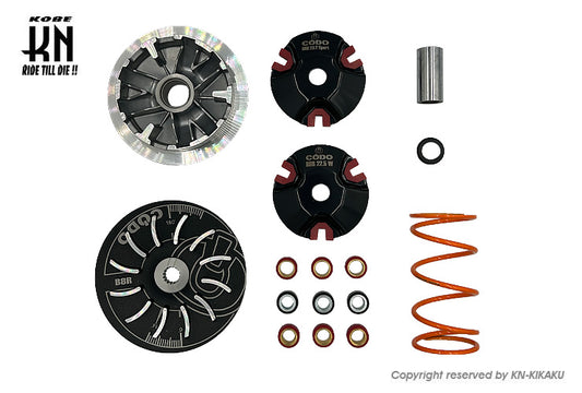 CODO ハイスピードプーリーセット【グリファス/ BWS125(3型)/NMAX/X FORCE/AEROX】