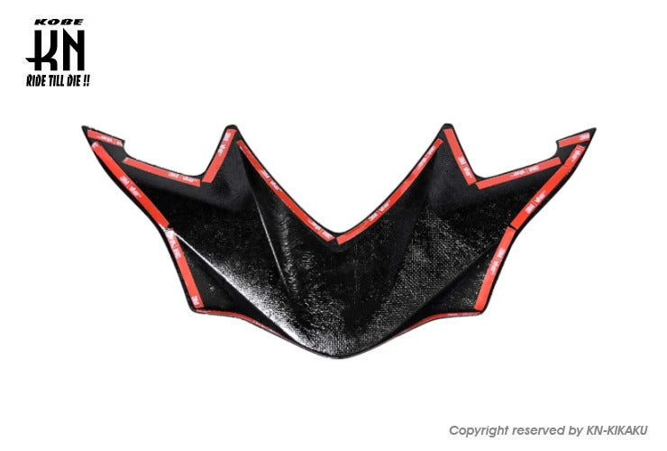 MOS カーボンフロントビッグアッパーカバー【シグナスX/XR(7型)】