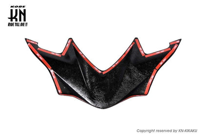 MOS カーボンフロントビッグアッパーカバー【シグナスX/XR(7型)】