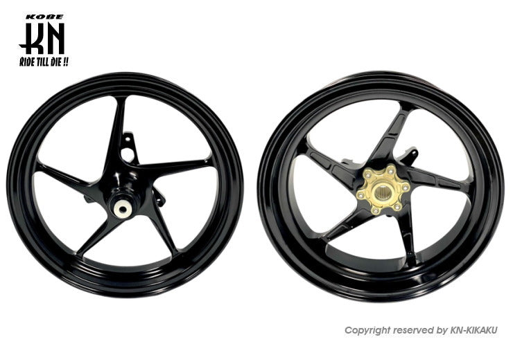 SHARKFACTORY 鍛造アルミホイール前後セット Kタイプ【グリファス】ブラック