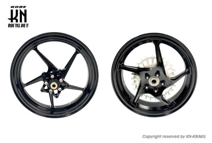 SHARKFACTORY 鍛造アルミホイール前後セット Kタイプ【シグナスX(1型/2型/3型)】ブラック