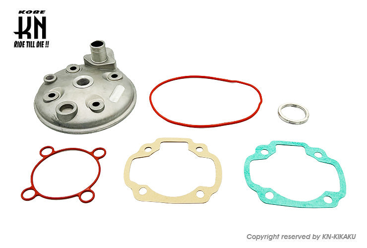 水冷ボアアップ用シリンダーヘッド/ガスケットセット【JOG90/アクシス90】