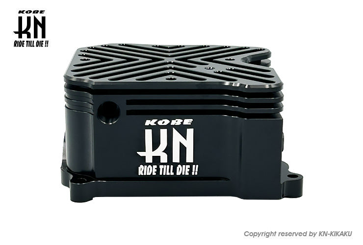 KN ビレットヘッドカバー【グリファス/BWS125/XFORCE/NMAX】ブラック