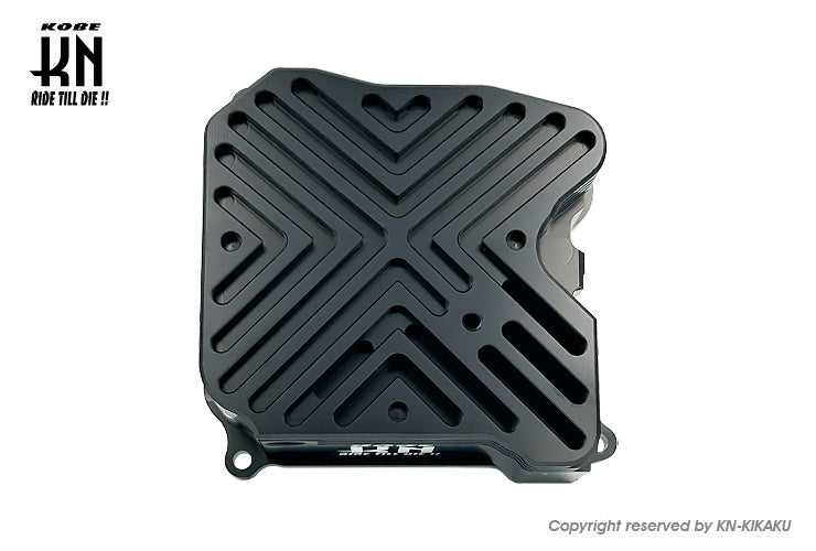 KN ビレットヘッドカバー【グリファス/BWS125/XFORCE/NMAX】ブラック