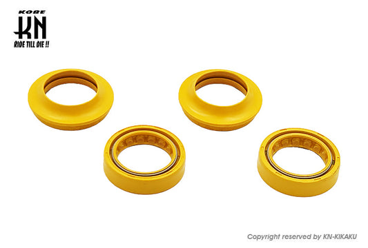 NCY 33mm フロントフォーク用 ローフリクションオイルシール & ダストシールセット