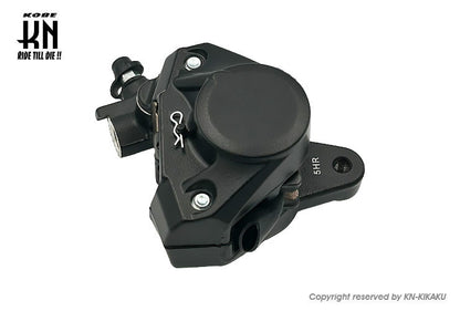 2POTキャリパー 対向キャリパー 鋳造キャリパー【ブラック】